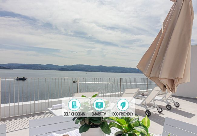 Apartamento en Sanxenxo - Blue Ocean Deluxe Terrace Rooftop 